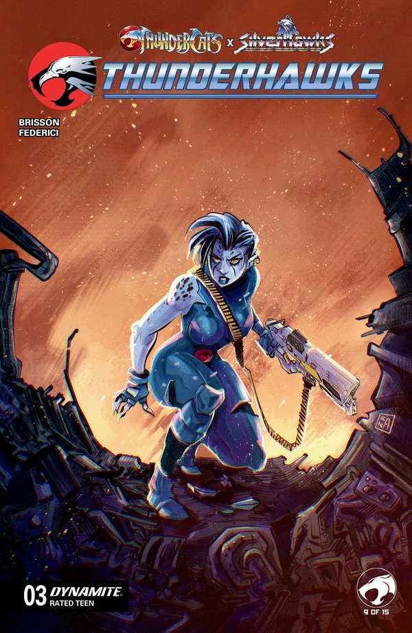 ThunderCats X SilverHawks: Thunderhawks: Alessandro Ranaldi Variant #3 - Cover D